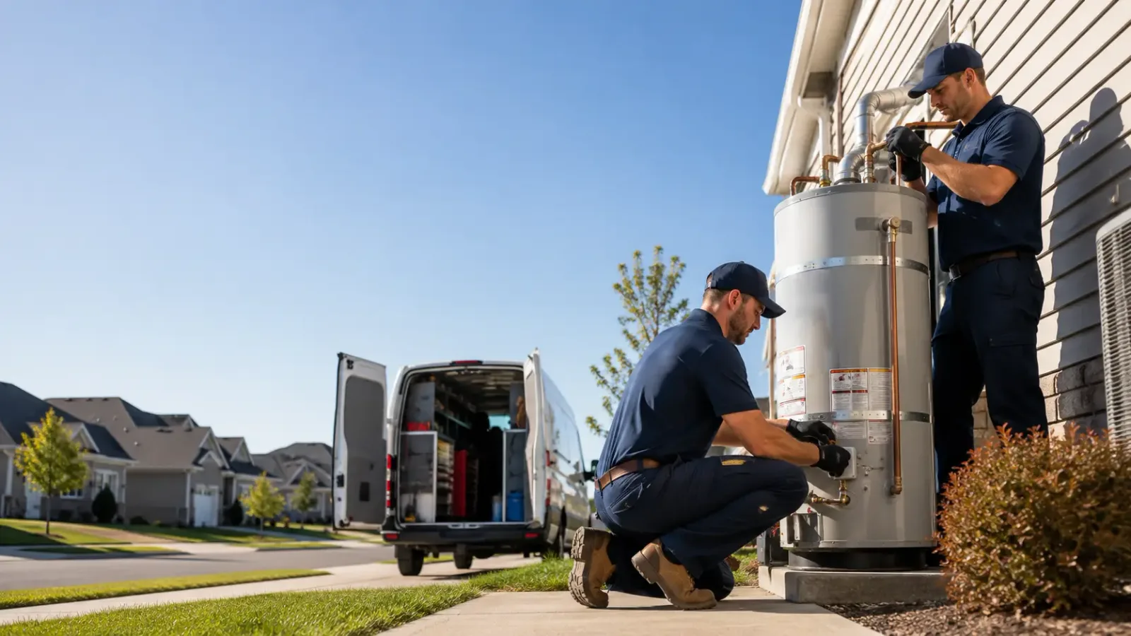 Water Heater Installation in Lake Lillian, MN